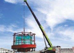 新型深海抗风浪养殖网箱建成下水 系国内
