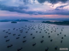 <b>浙江宁波：静候开渔-宁波渔业图片</b>